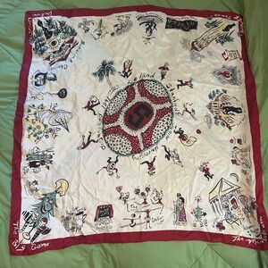 RARE Stanford University Themed Silk Scarf-Great Gift Idea (Stanford, Palo Alto)